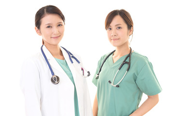 Fototapeta premium 笑顔の女医