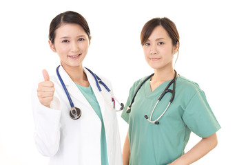 Fototapeta premium 笑顔の女医