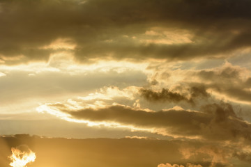 Fototapeta premium The sky at sunset 