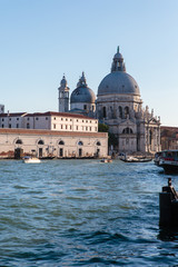 Naklejka premium Venice, Basilica di Santa Maria della Salute 45°25'53