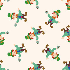 alice in wonderland , cartoon seamless pattern background