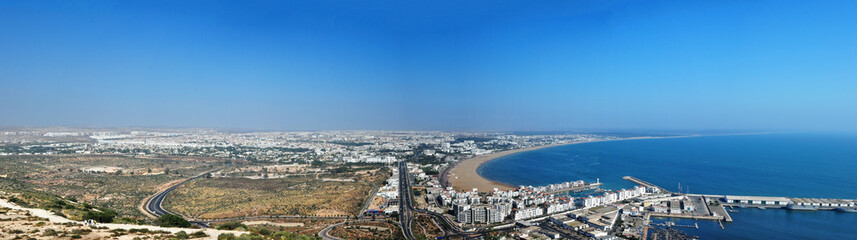 agadir city panorama