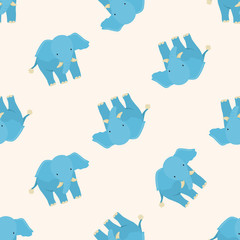 animal,ephant cartoon , cartoon seamless pattern background