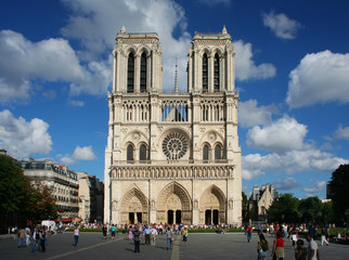 Notre Dame cathedral in Paris