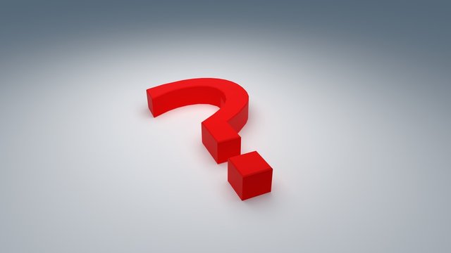 Red question mark background image
