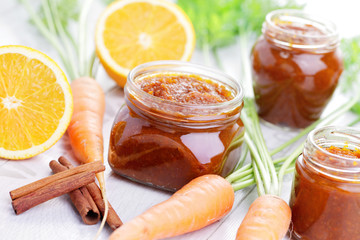 carrot and orange jam