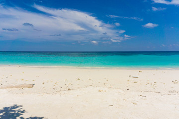 Sand and beach with blue sky, Lipe island