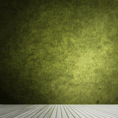 grunge empty room interior