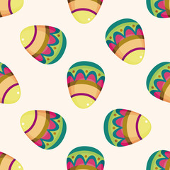 easter egg , cartoon seamless pattern background
