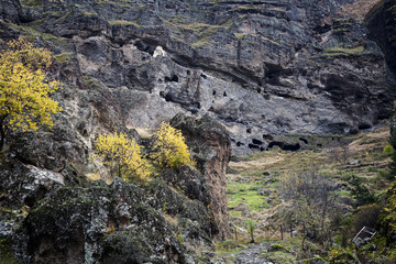 Vanis Qvabebi cave monastery in Georgia