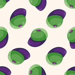 golf equipment , cartoon seamless pattern background