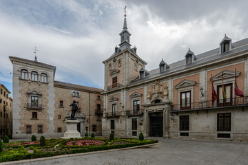 Fototapeta na wymiar Madrid, casa de la Villa
