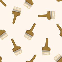 paint brush , cartoon seamless pattern background