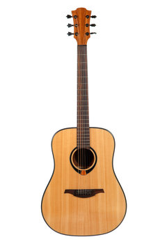 Acoustic guitar isolated