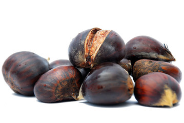 Obraz premium Roasted chestnuts