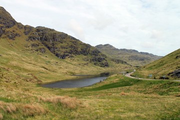 Fototapeta na wymiar Glen Coe in Schottland.