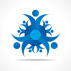 Teamwork Concept - Group of People stock vector