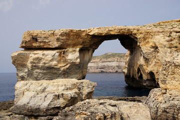 Fenêtre d'Azur ou Azure Windows sur Gozo