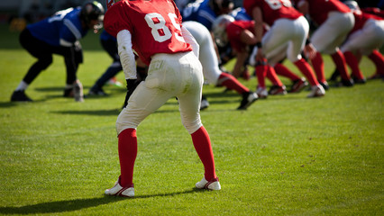 American football game