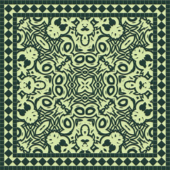 Decorative tile generated texture