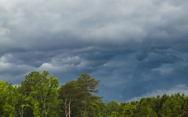 Obraz premium Gathering storm clouds