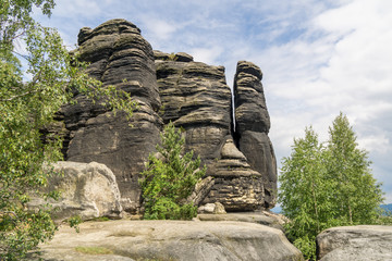 Sachsen, sächsische Schweiz, Deutschland, Felsen, Sandsteinfelsen, Pfaffenstein