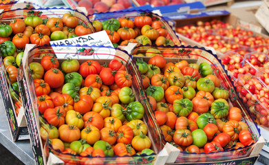 open market in Italy