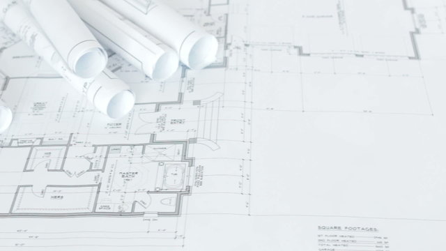Flat and Rolled House Plans Dolly Slide