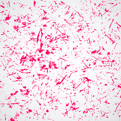 Grunge white red background and texture with scratches
