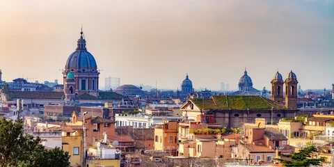 Deurstickers Bella Roma. Lovely View from the Pincio in Rome © andiz275