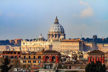 Bella Roma. Lovely View from the Pincio in Rome