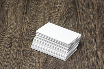 Blank business card 