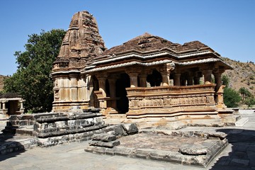 Naklejka premium SAS BAHU TEMPLE