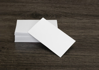 Blank business card 