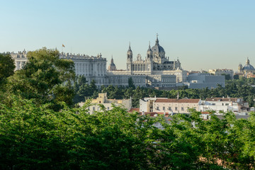 Fototapeta na wymiar Madrid, panorama