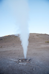 geyser in bolivia