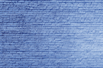old historic blue brick wall
