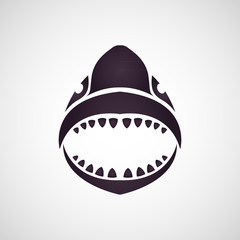 Shark logo vector