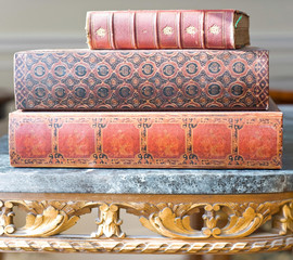 Antique Leatherbound Books