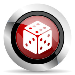 game red glossy web icon