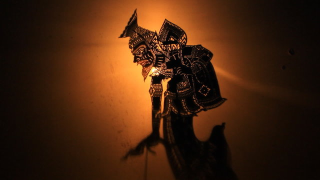 Thai Shadow puppet 
