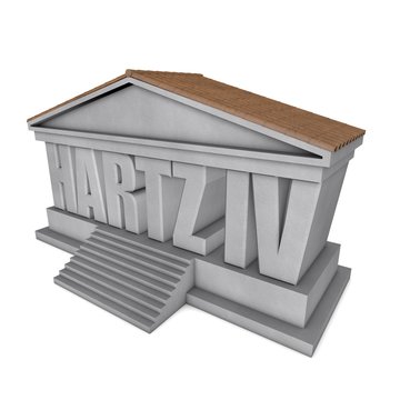 Hartz IV, Symbol Gebäude