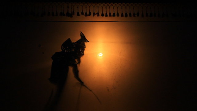 Thai Shadow puppet 
