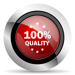 quality red glossy web icon
