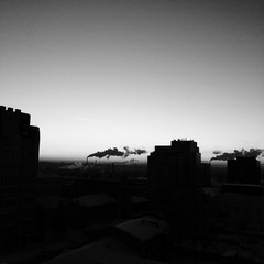 Fototapeta premium Black city