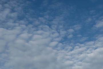 blue sky with clouds