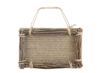 Photo frame isolated on white background