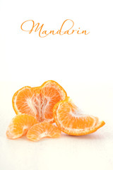 Fresh Mandarin and segments