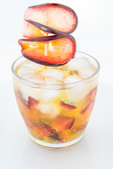 Sparkling Iced Plum Flavor Drink
