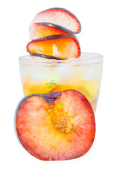 Sparkling Iced Plum Flavor Drink
